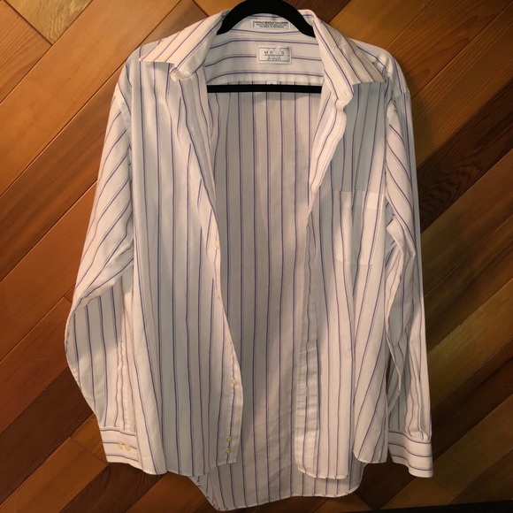 Men’s Striped Dress Shirt - Picture 1 of 3